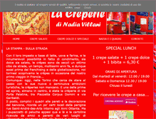 Tablet Screenshot of lecrepesdinadia.com